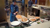 Princess Cruises Alfredo's pizza