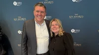 Riv Awards winners Paul Hardwick and Tracy Clenshaw